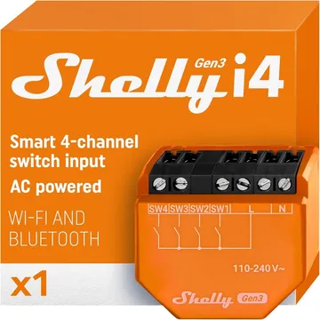 Shelly i4 Gen3 Wi-Fi Input Controller